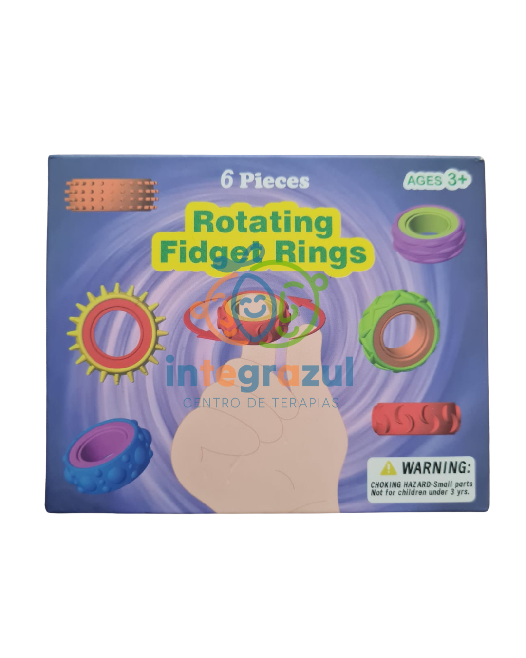 Anillos Sensoriales Giratorios | Pack 6 Unidades