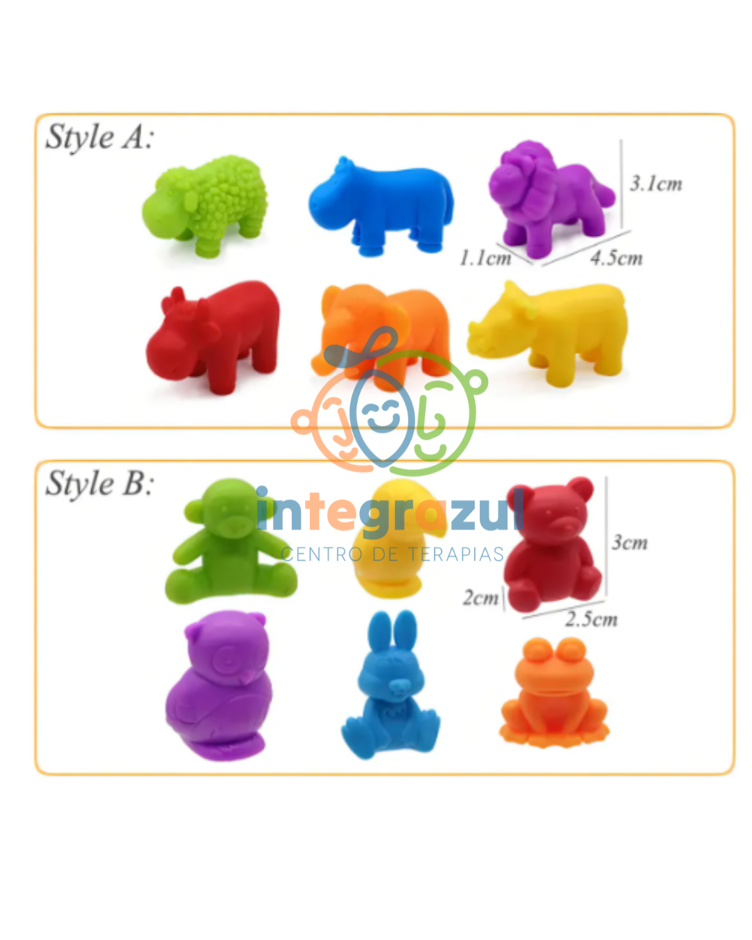 Set de Clasificación por Colores – Animales