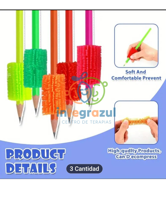 Puño sensorial para lápiz