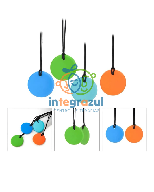 Mordedor circular – collar sensorial de silicona