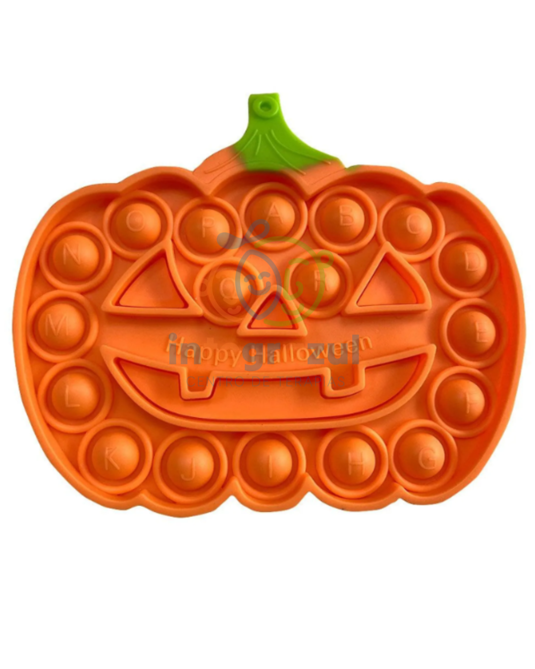 Pop It Calabaza mediano – fidget sensorial de silicona