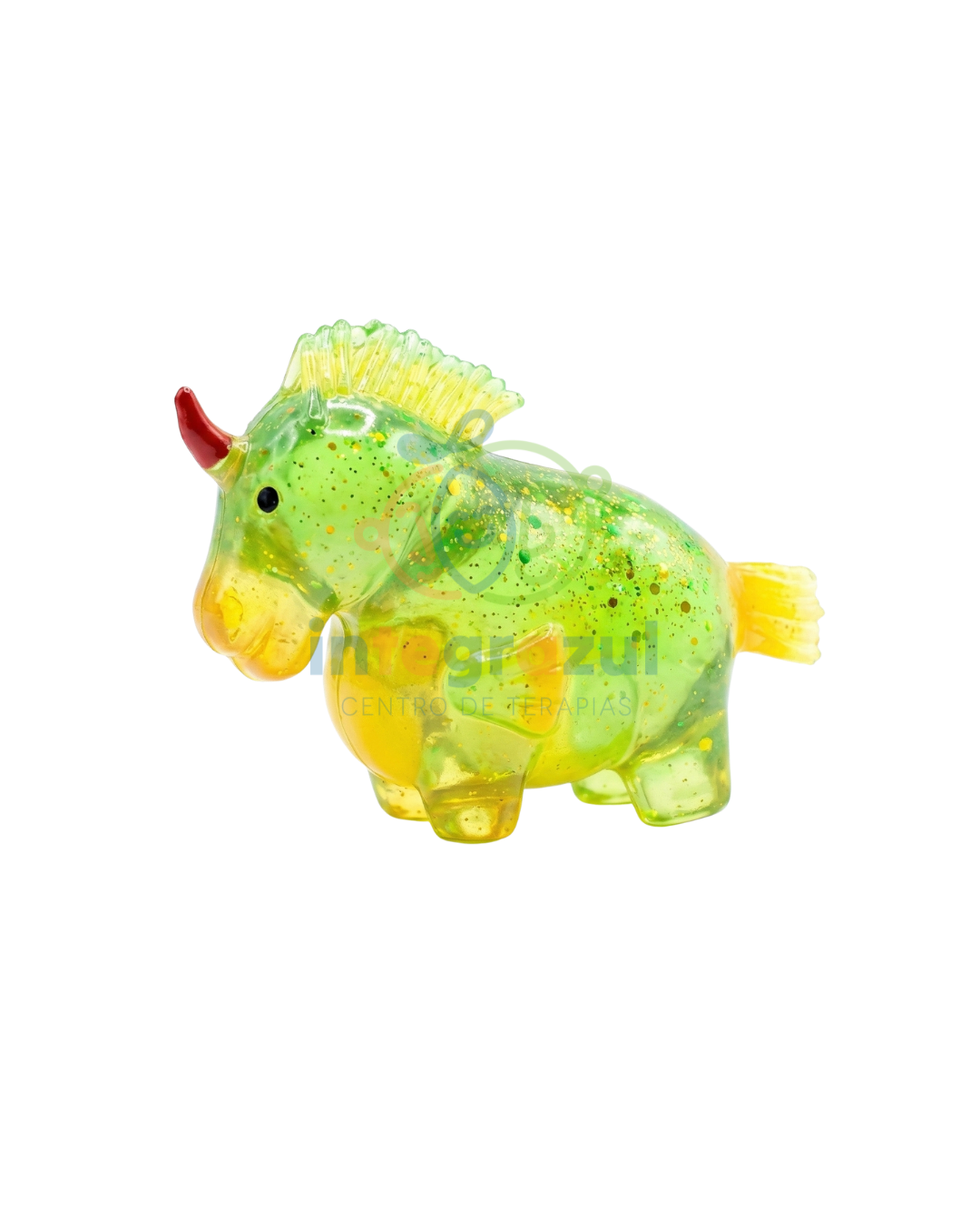 Unicornio Squishy de Gel con Glitter - Juguete Antiestrés Sensorial