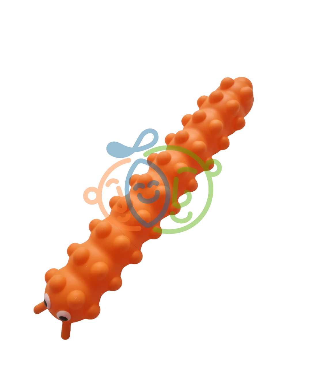 Gusano sensorial con ventosas (26×5 cm) – Pop Fidget