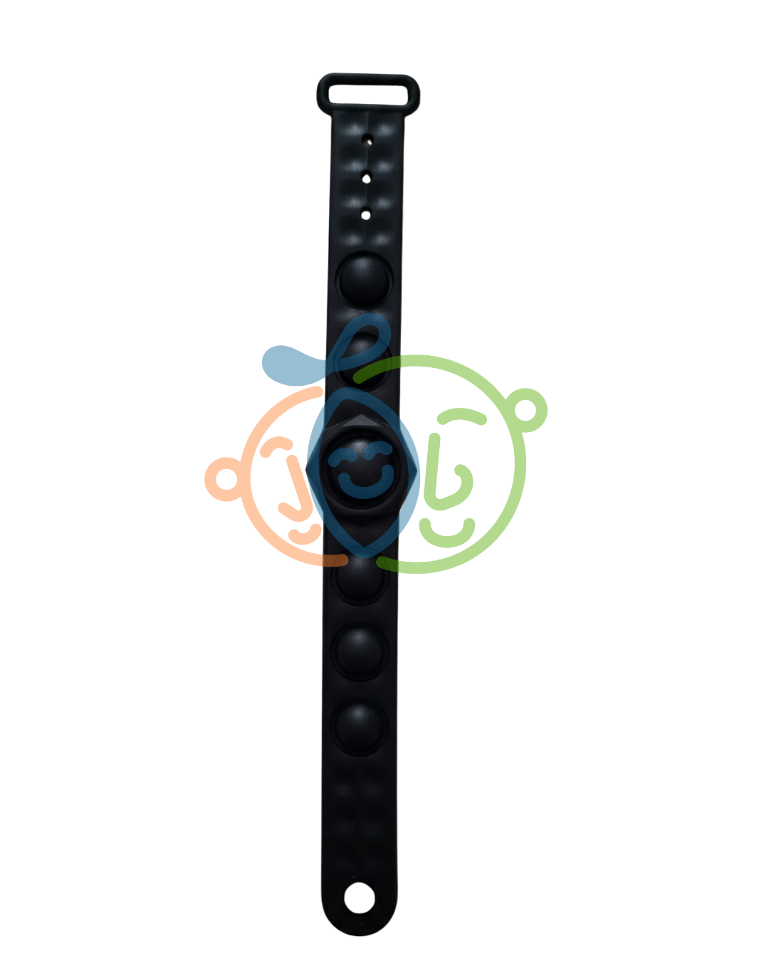 Pulsera Pop It individual – silicona ajustable (muchos colores)