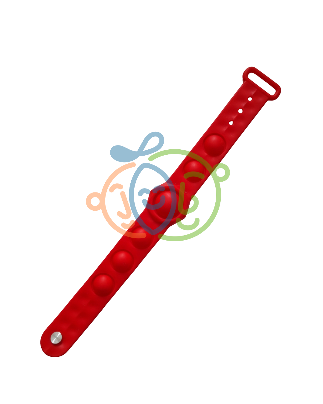 Pulsera Pop It individual – silicona ajustable (muchos colores)