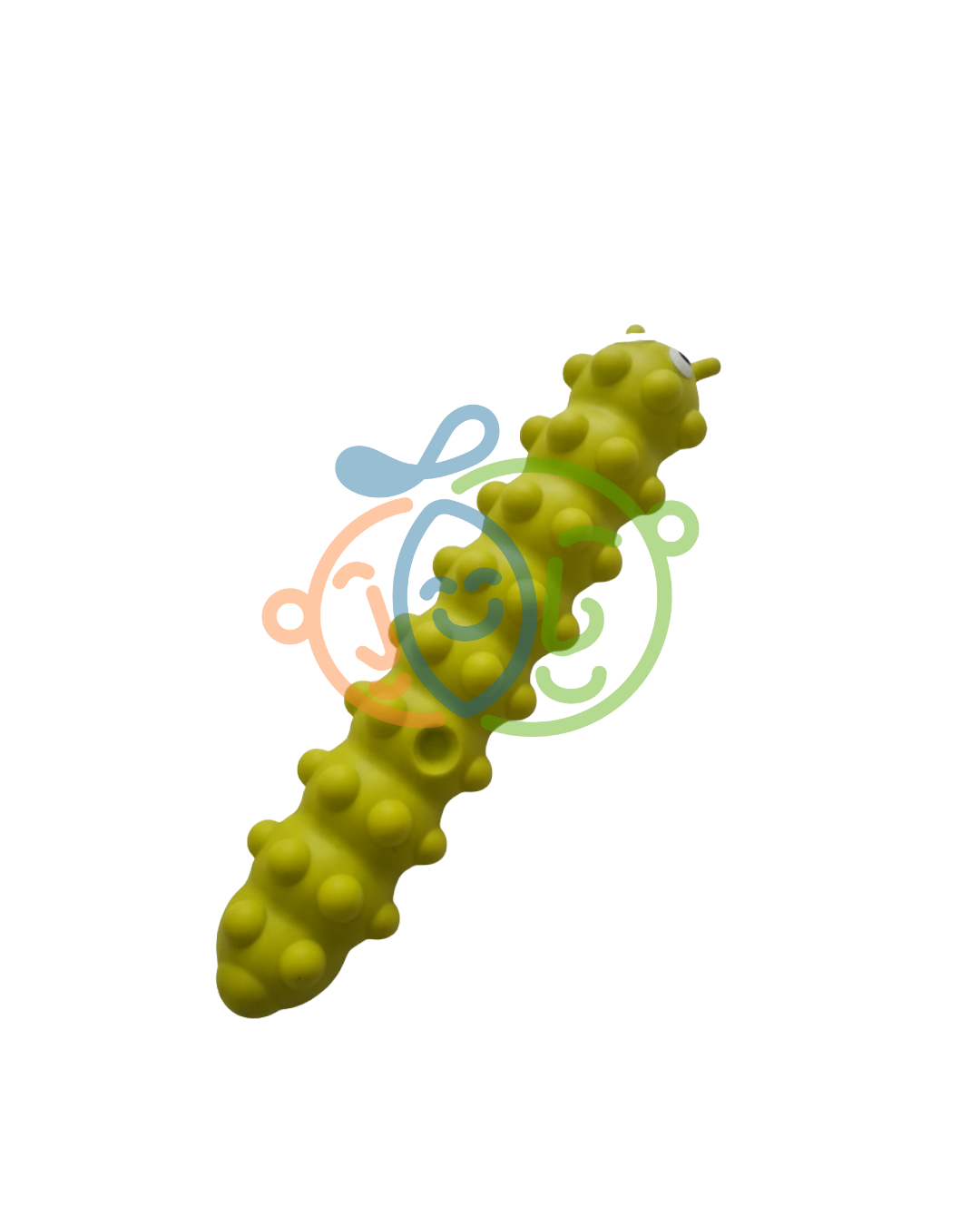 Gusano sensorial con ventosas (26×5 cm) – Pop Fidget