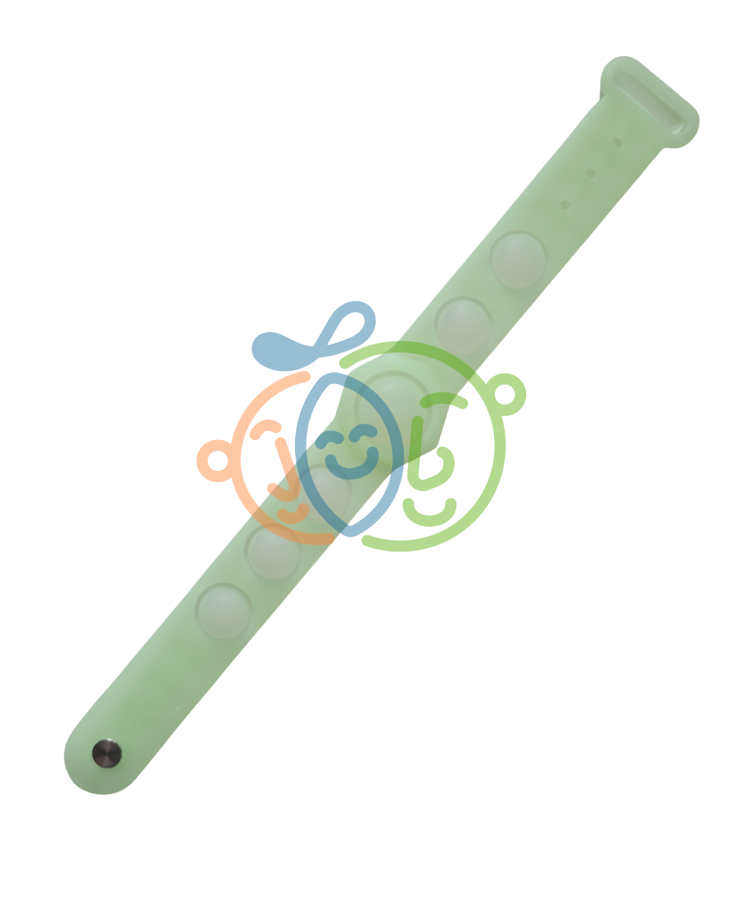 Pulsera Pop It individual – silicona ajustable (muchos colores)