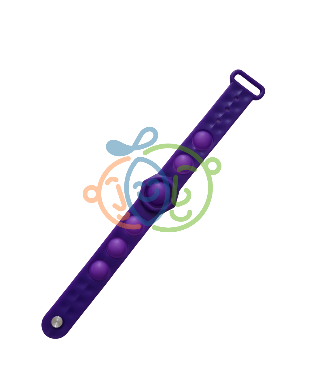 Pulsera Pop It individual – silicona ajustable (muchos colores)