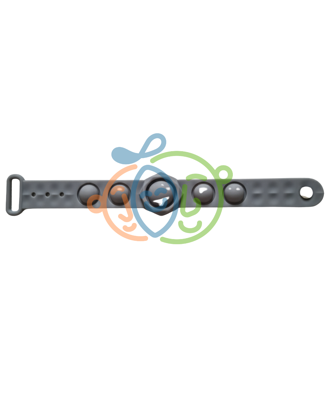 Pulsera Pop It individual – silicona ajustable (muchos colores)