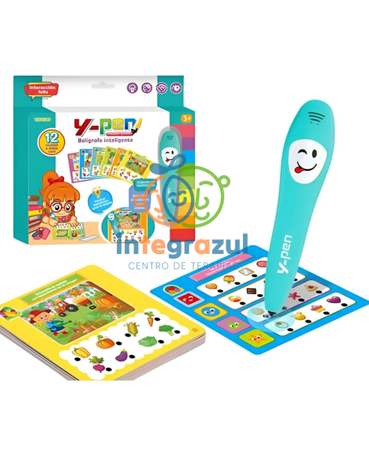 Bolígrafo interactivo “Y-Pen” en español – juego de tarjetas sonoras