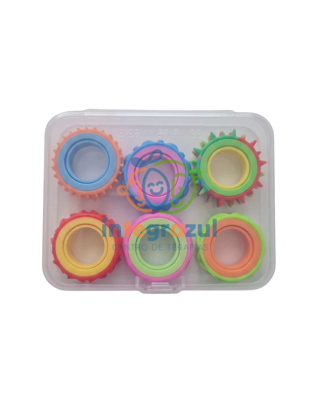 Anillos Sensoriales Giratorios | Pack 6 Unidades