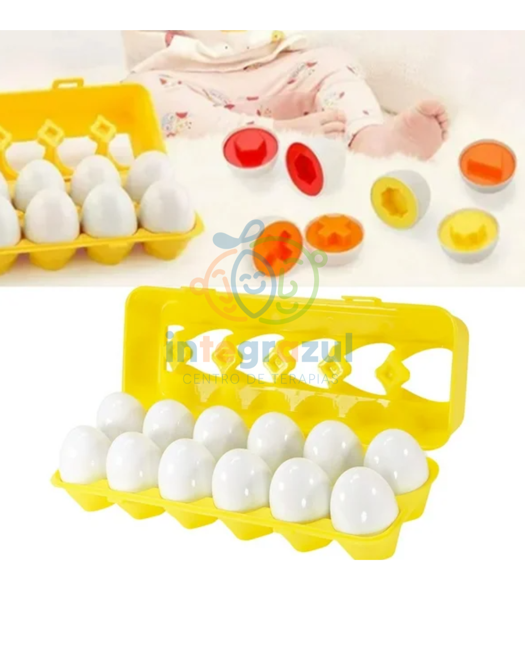 Huevitos Montessori de Encaje – Caja de 12