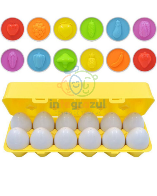 Huevitos Montessori de Encaje – Caja de 12