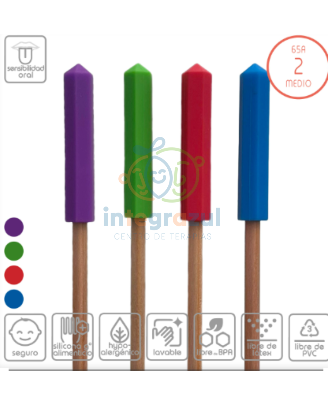 Mordedor de Lápiz Hexagonal – Sensory Chew