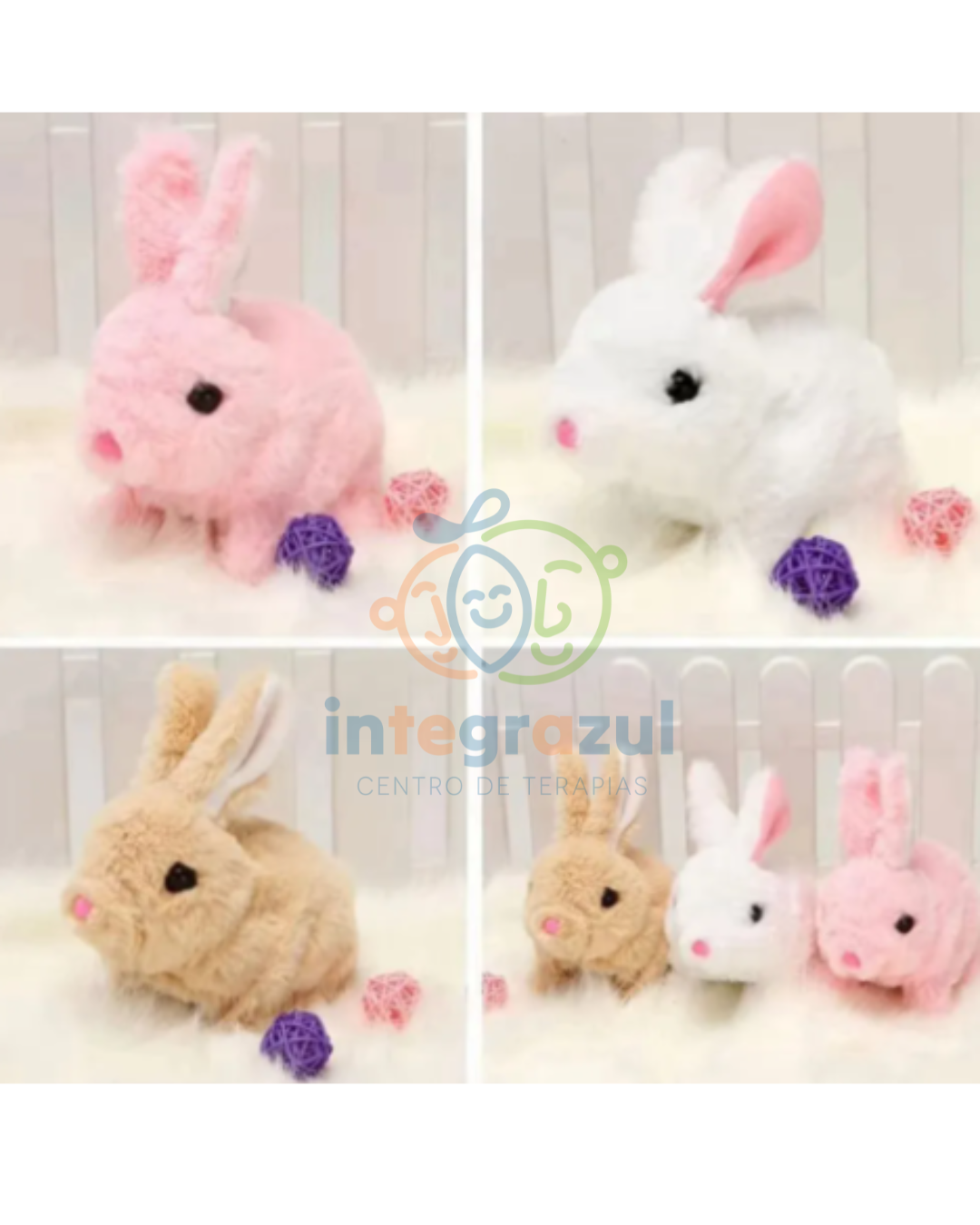 Conejo Interactivo que Camina y Salta