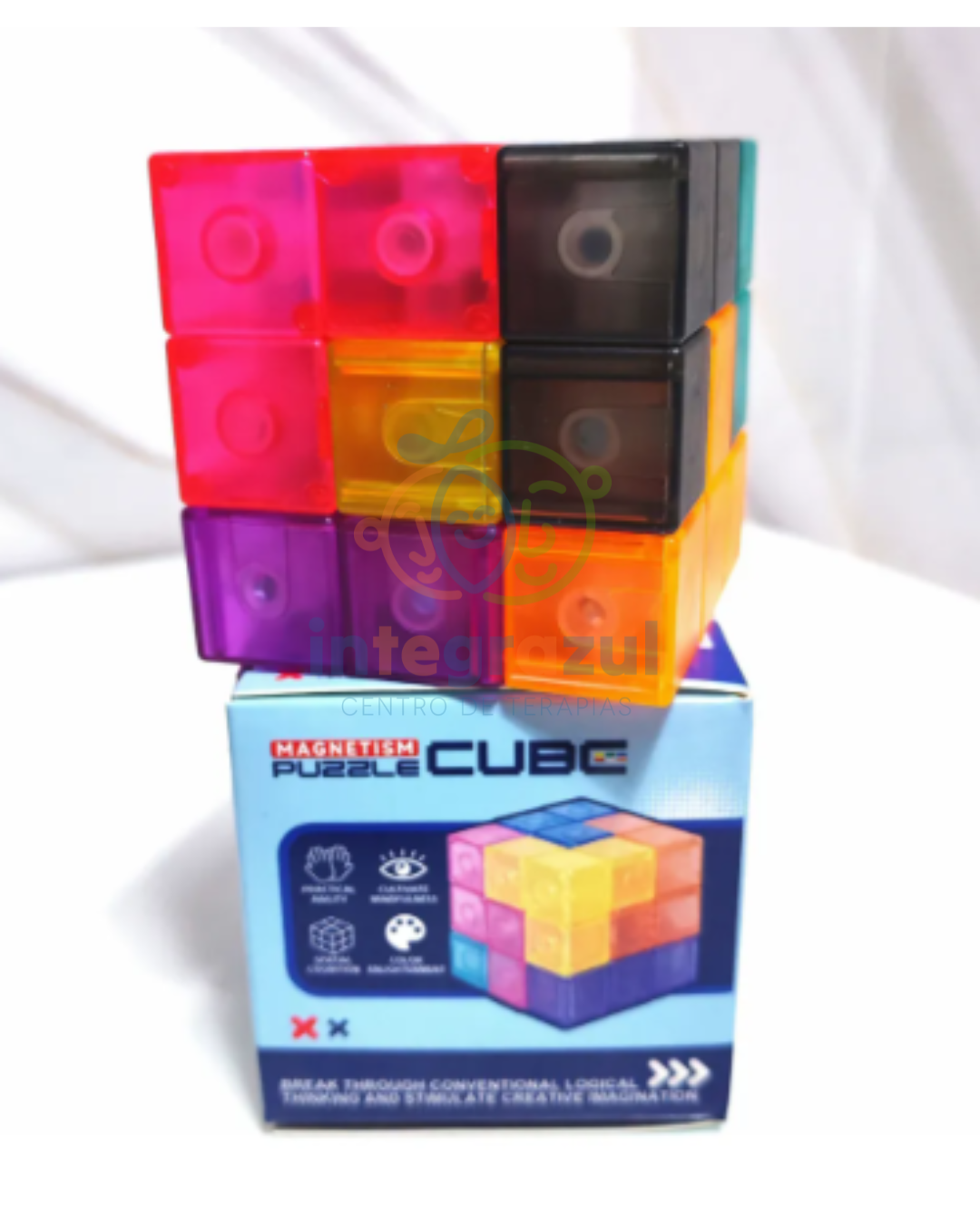 Cubo Desafío Magnético – 7 Piezas