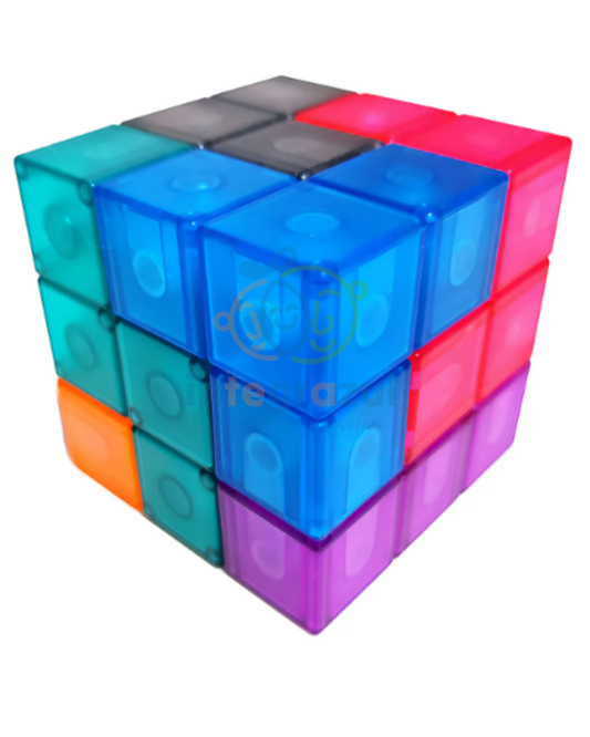 Cubo Desafío Magnético – 7 Piezas