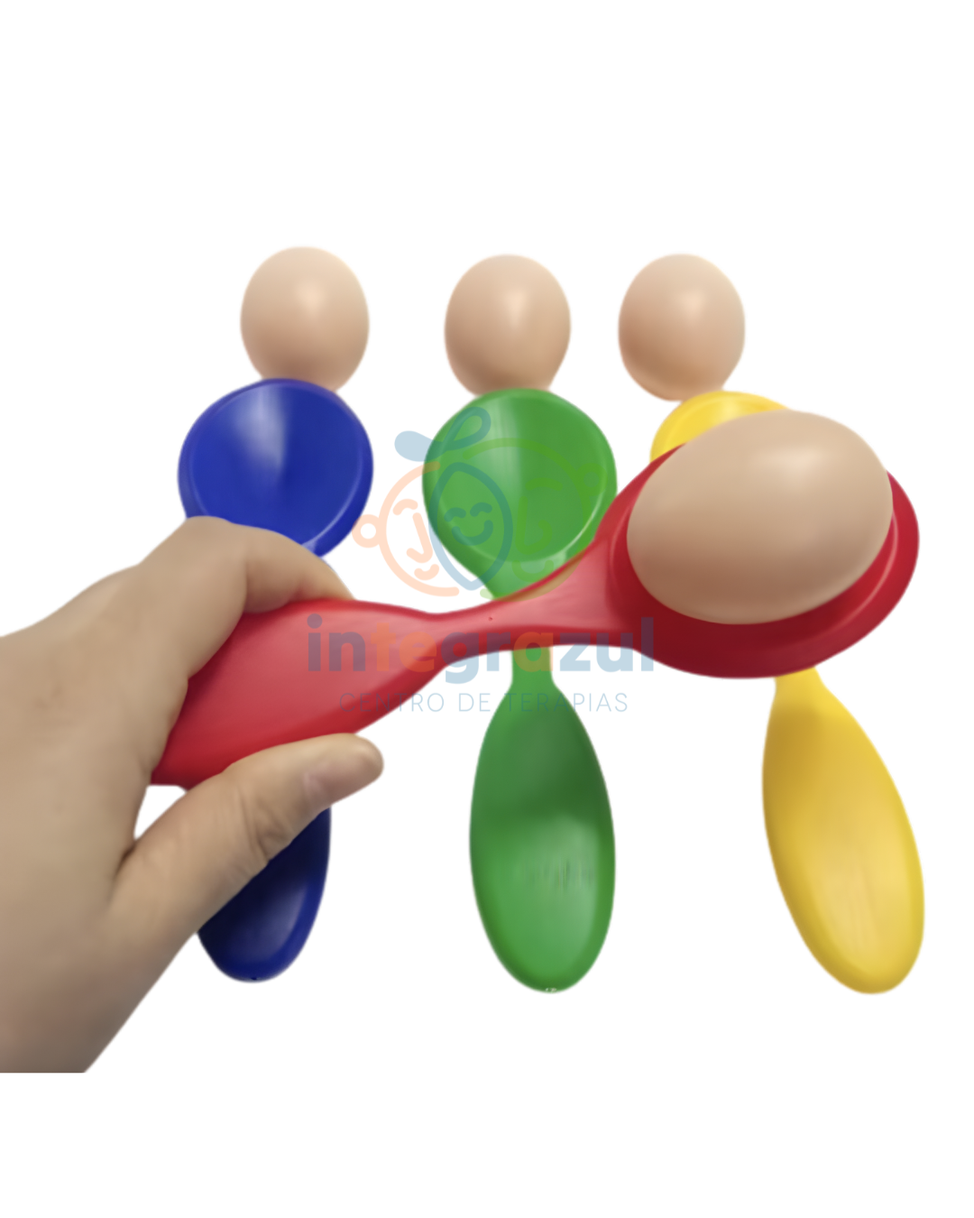 Kit de Competencia de Equilibrio: 4 Cucharas de Colores y Huevos