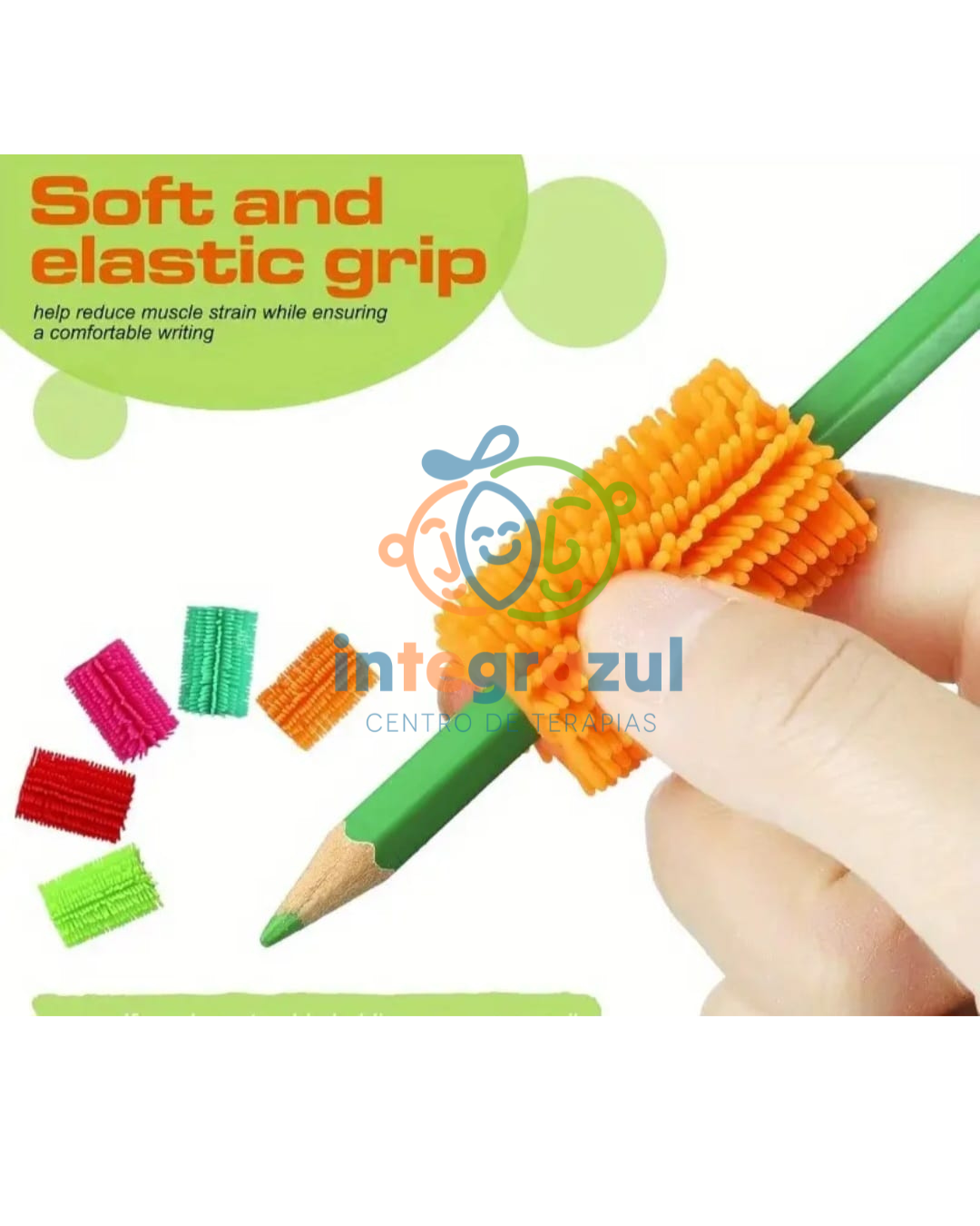 Puño sensorial para lápiz