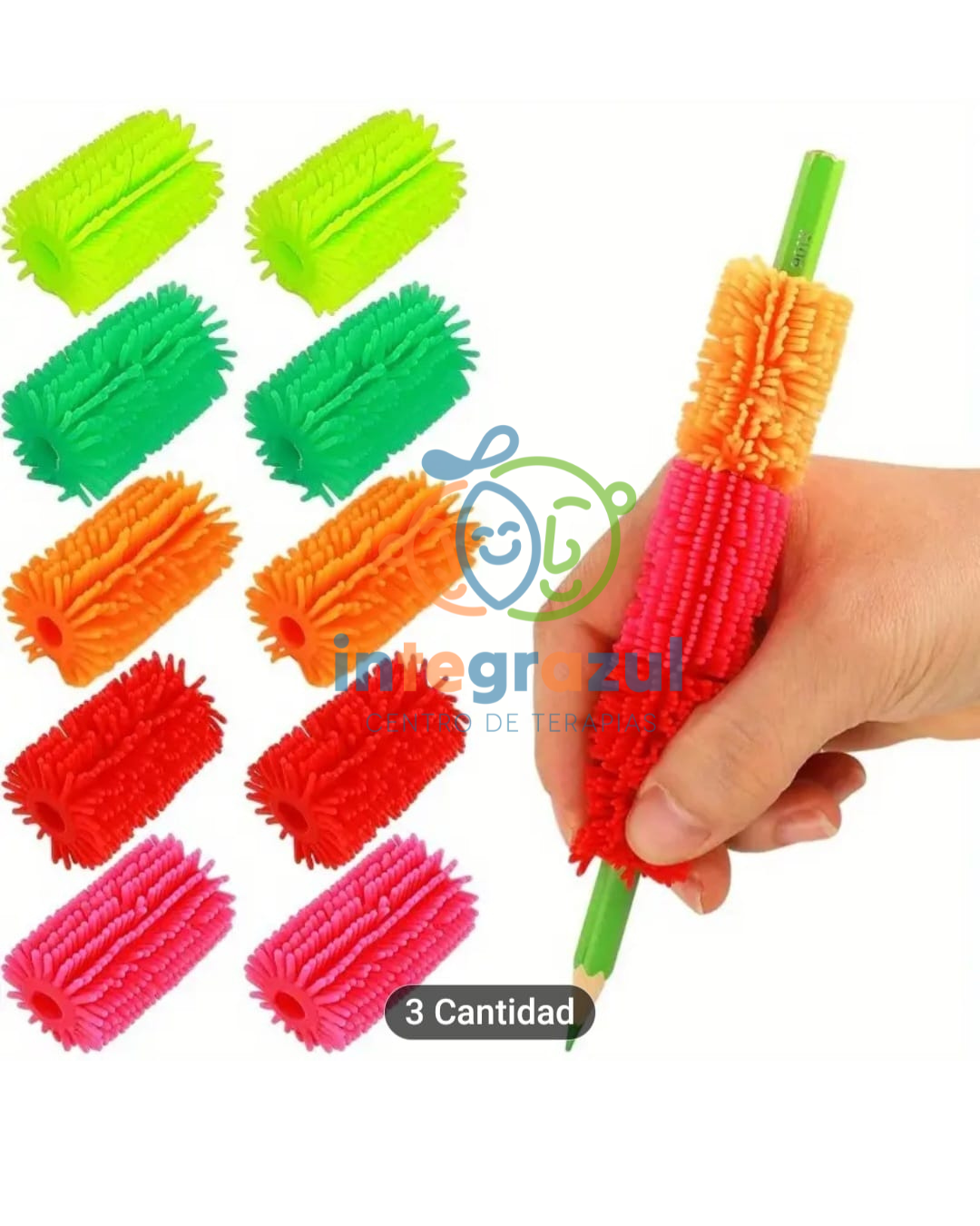 Puño sensorial para lápiz