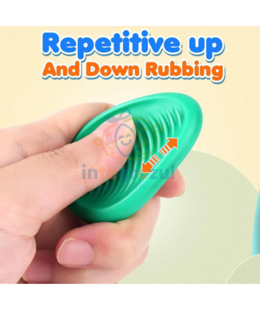 Set de 6 piedras sensoriales texturizadas – Colores surtidos