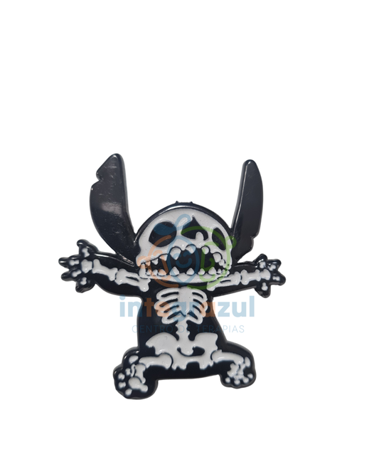 Pin Stitch Esqueleto | Pin Decorativo
