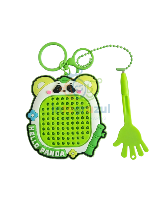 Mini Pizarra Magnética Portátil - Llavero de Dibujo Sensorial