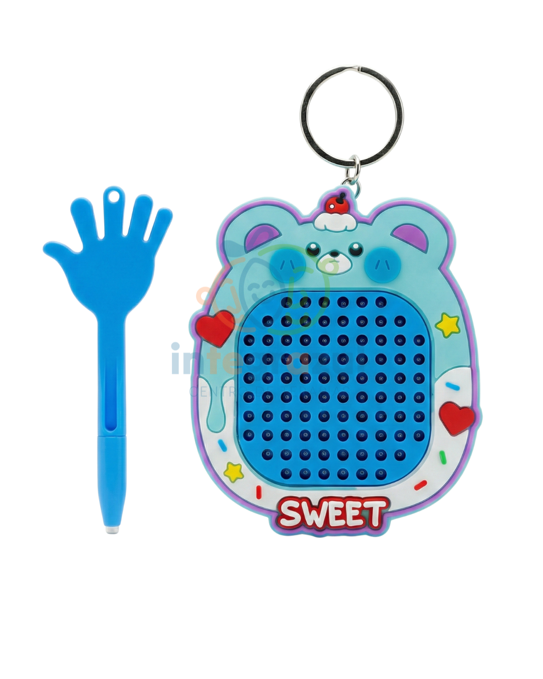 Mini Pizarra Magnética Portátil - Llavero de Dibujo Sensorial