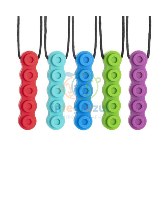 Mordedor tentáculo – collar sensorial de silicona