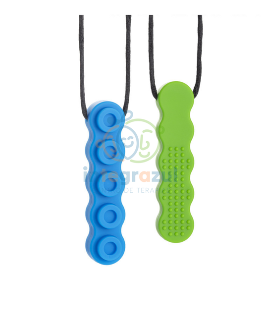 Mordedor tentáculo – collar sensorial de silicona