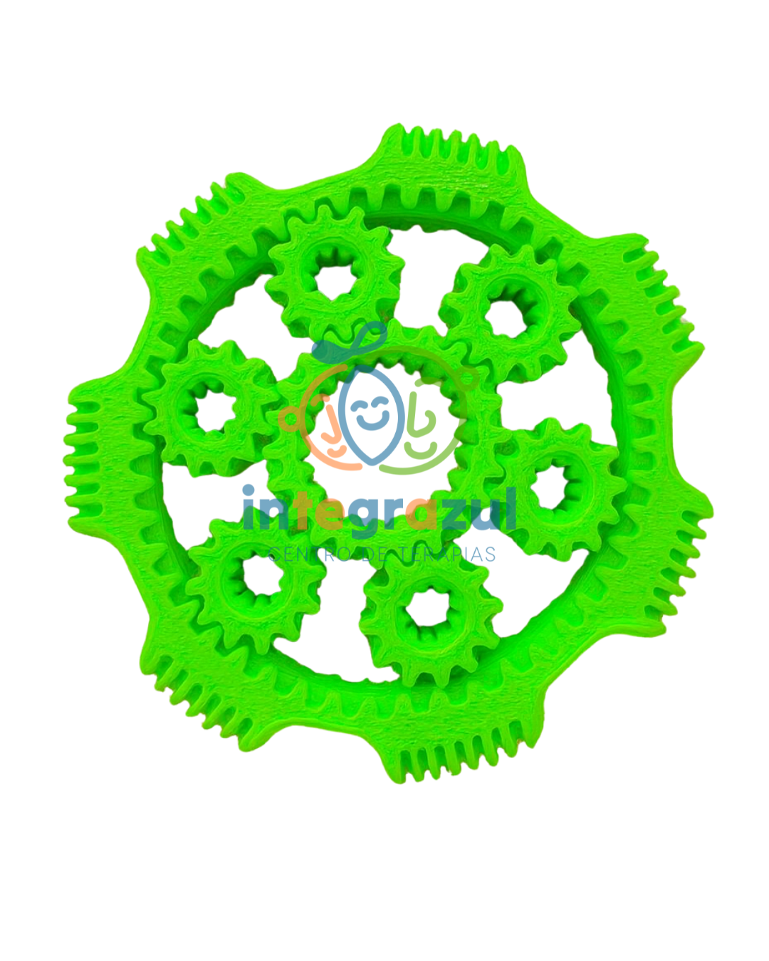 Spinner Engranaje 3D – Fidget antiestrés de 6 engranajes