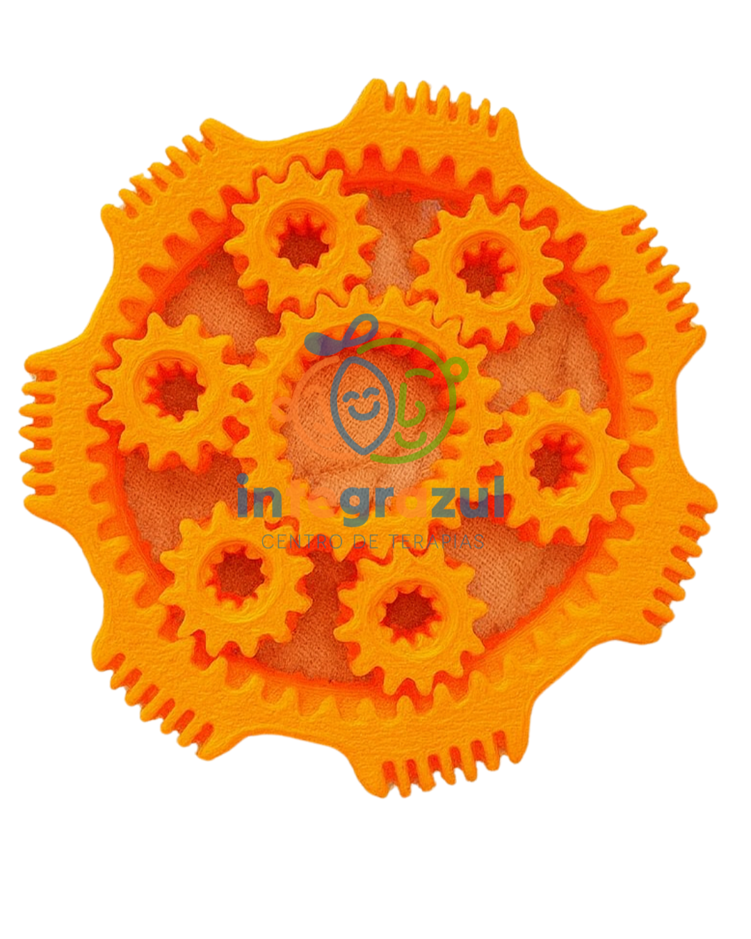 Spinner Engranaje 3D – Fidget antiestrés de 6 engranajes