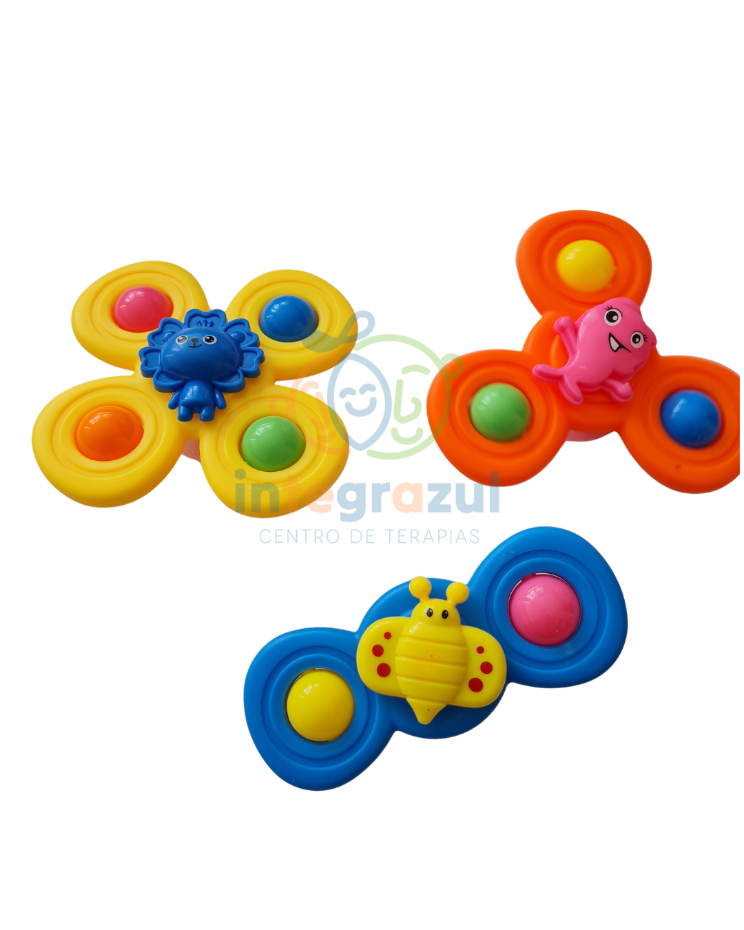 Spinner Sensorial para Bebé con Ventosa | Diseño Surtido