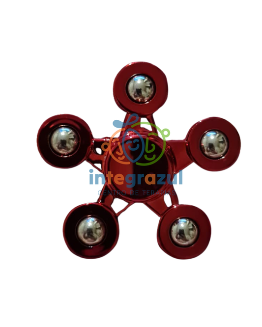 Spinner Metálico Pentágono | Fidget Antiestrés
