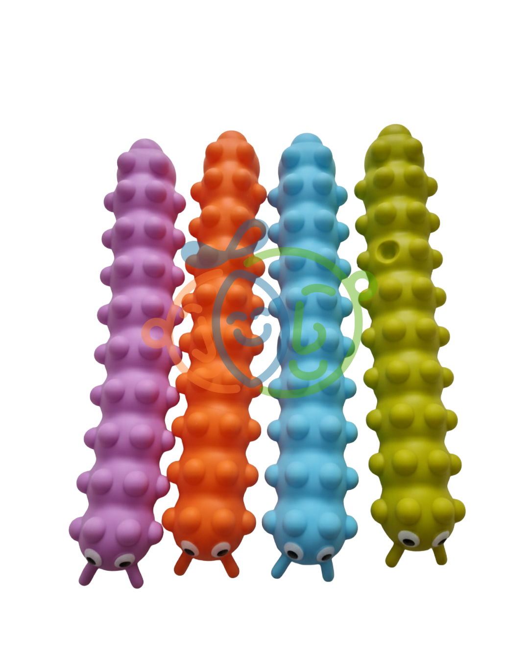 Gusano sensorial con ventosas (26×5 cm) – Pop Fidget