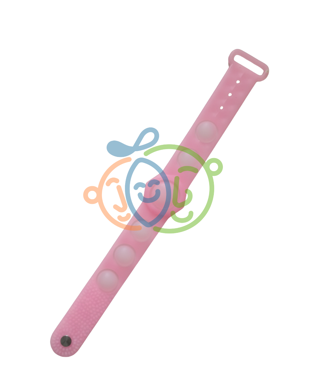 Pulsera Pop It individual – silicona ajustable (muchos colores)
