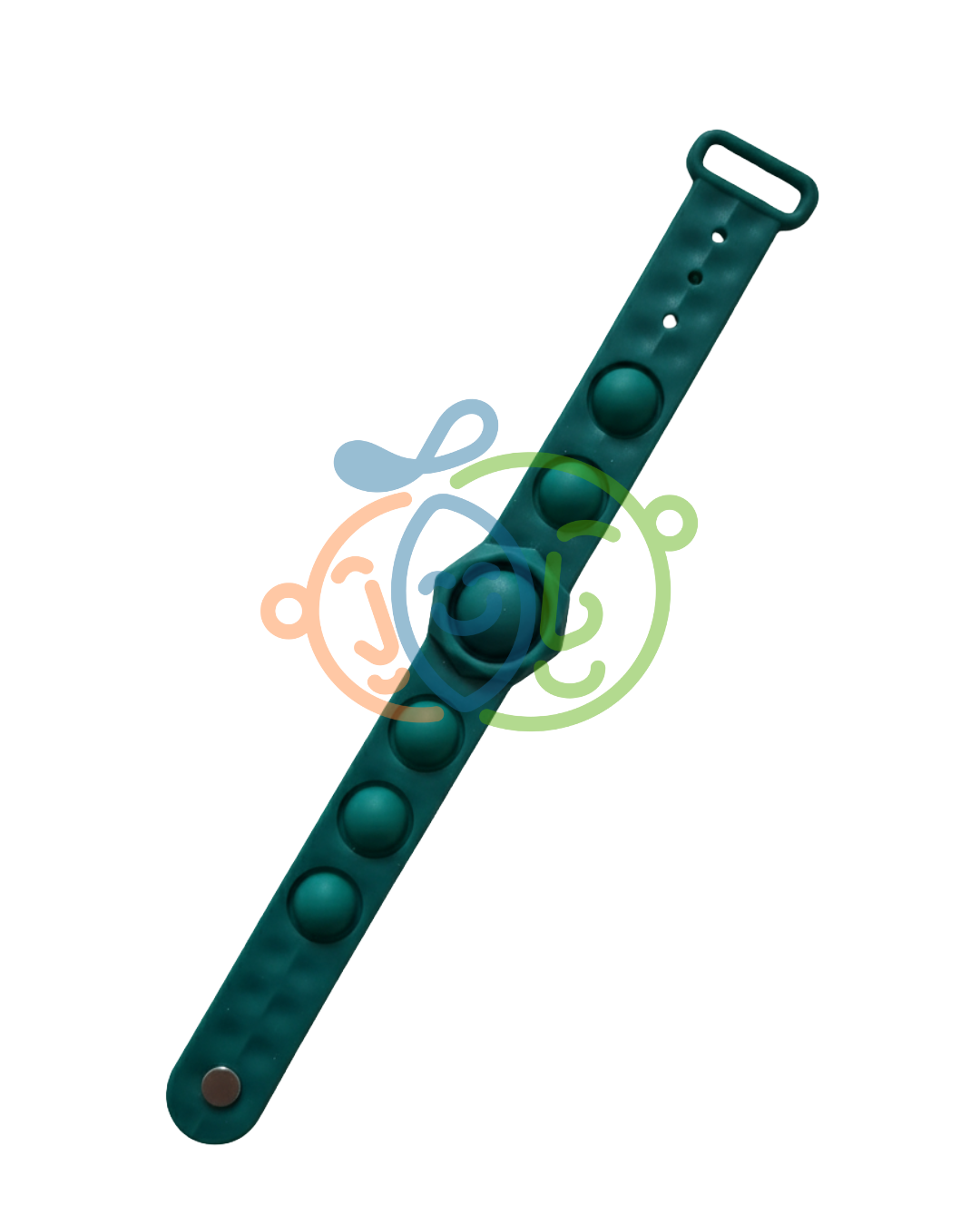 Pulsera Pop It individual – silicona ajustable (muchos colores)
