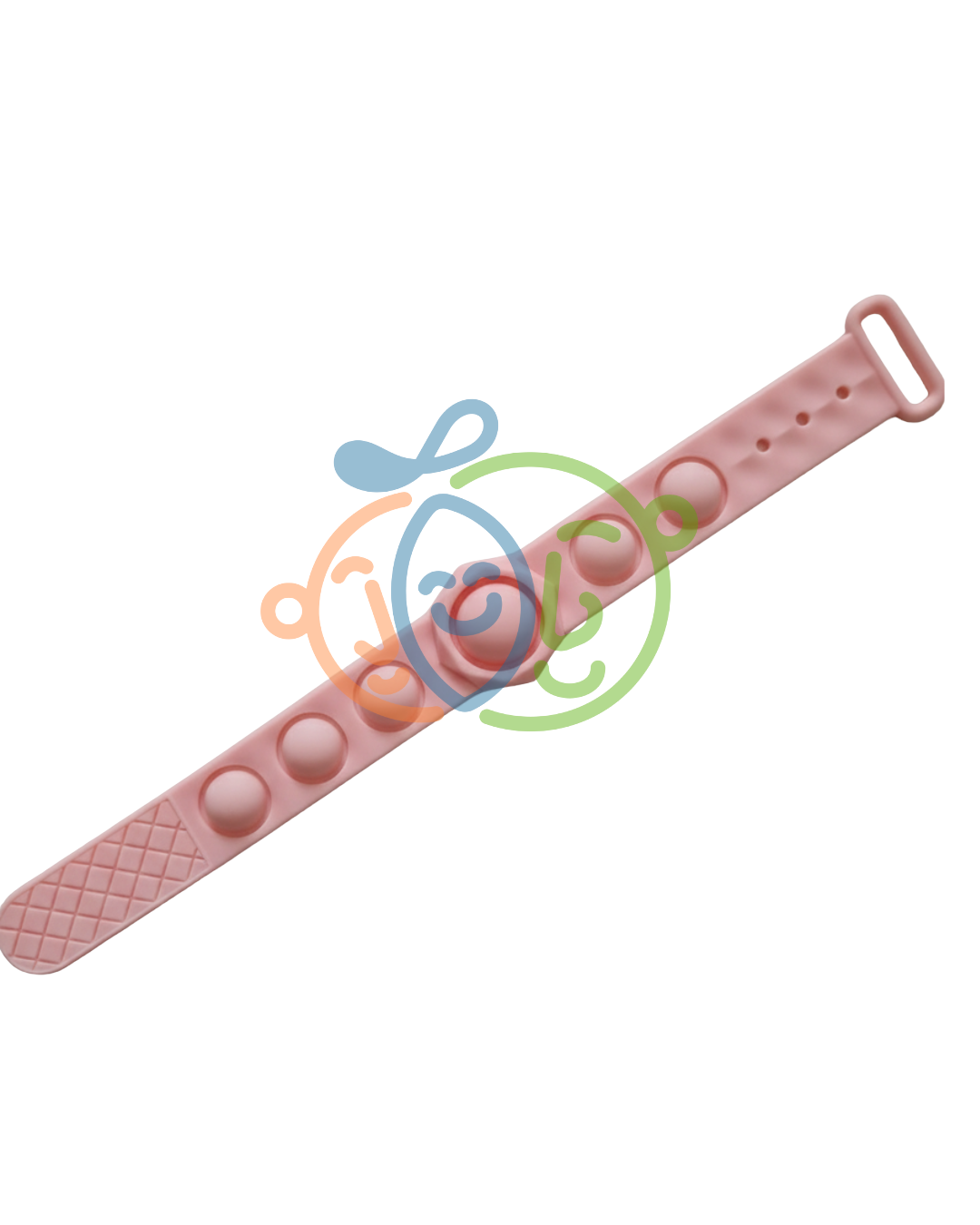 Pulsera Pop It individual – silicona ajustable (muchos colores)