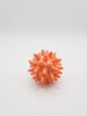 Bolita sensorial con púas 3D naranja