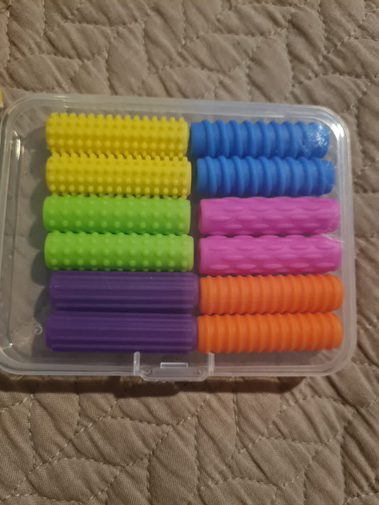 Grips sensoriales para lápiz caja x12