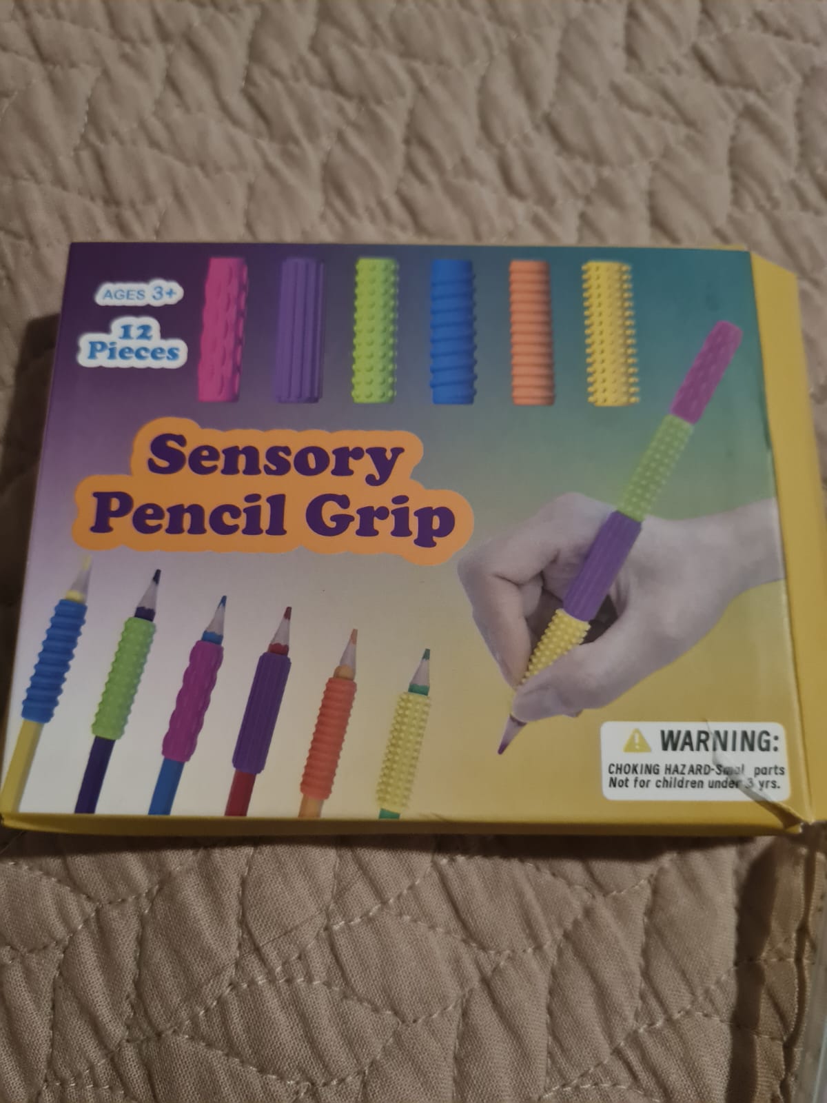 Caja Sensory Pencil Grip 12 piezas