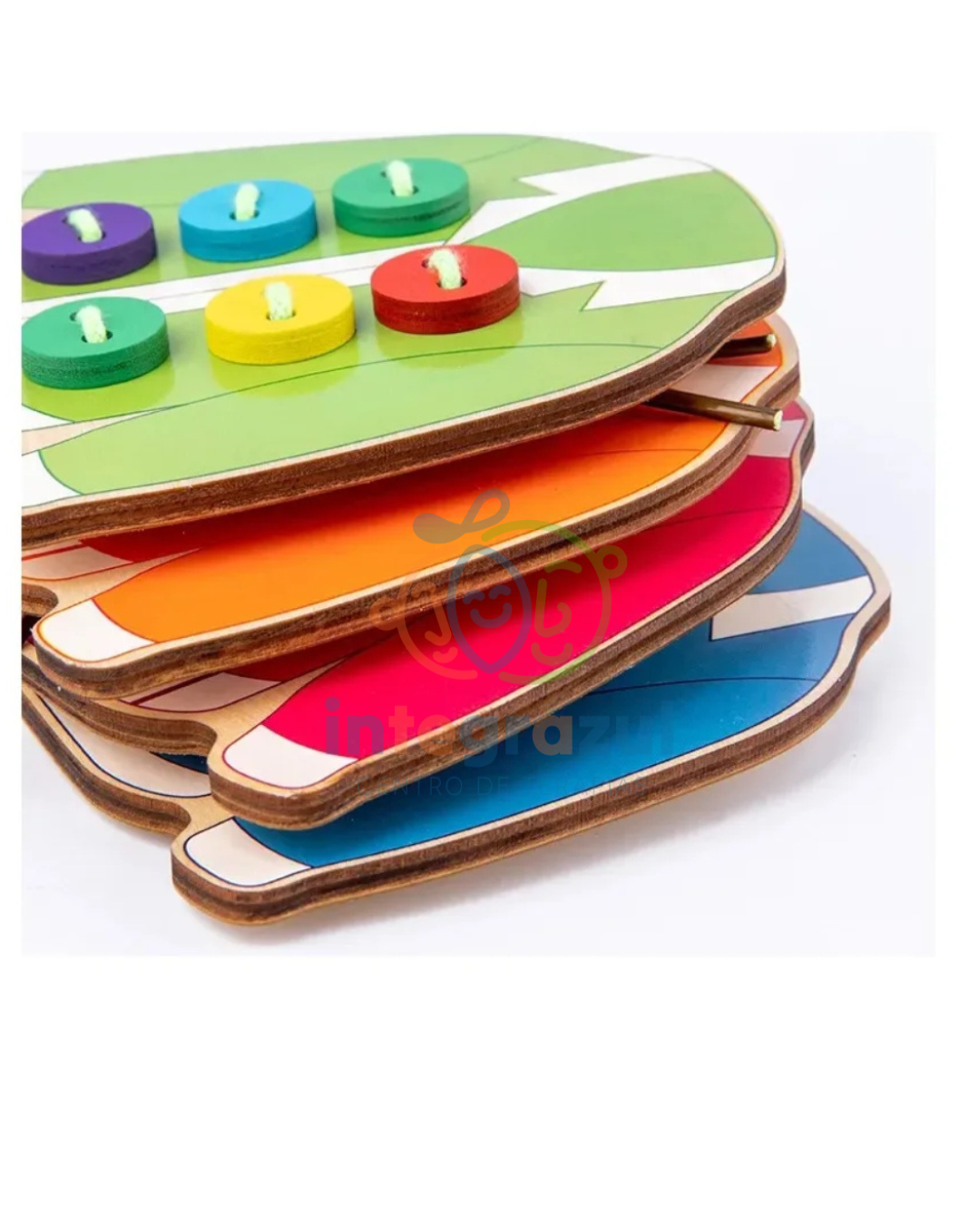 Juego de Botones Montessori con Tarjetas – Entrenamiento de abotonado y patrones