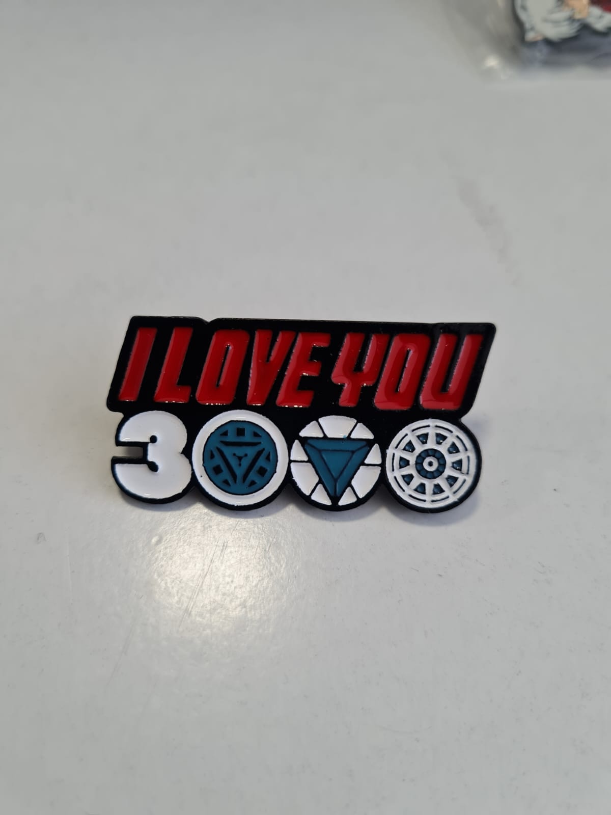 Pin I Love You 3000 Iron Man