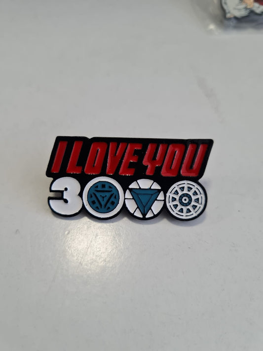 Pin I Love You 3000 Iron Man