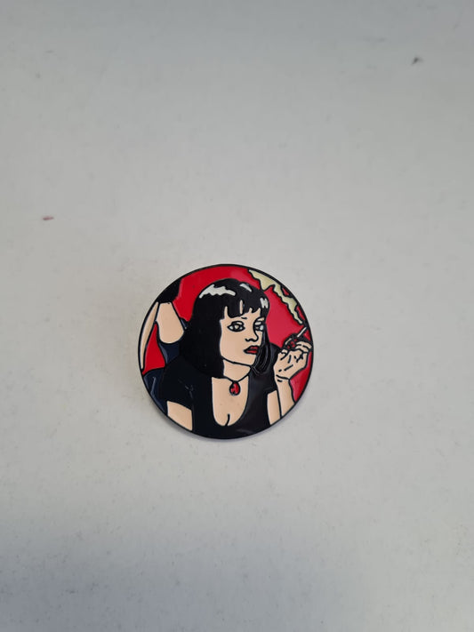 Pin Mia Wallace Pulp Fiction