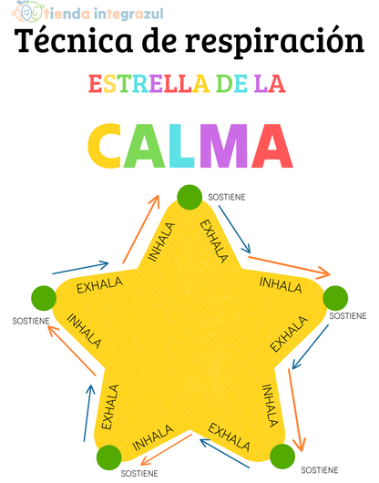 Estrella de la respiración - Rincón de la Calma