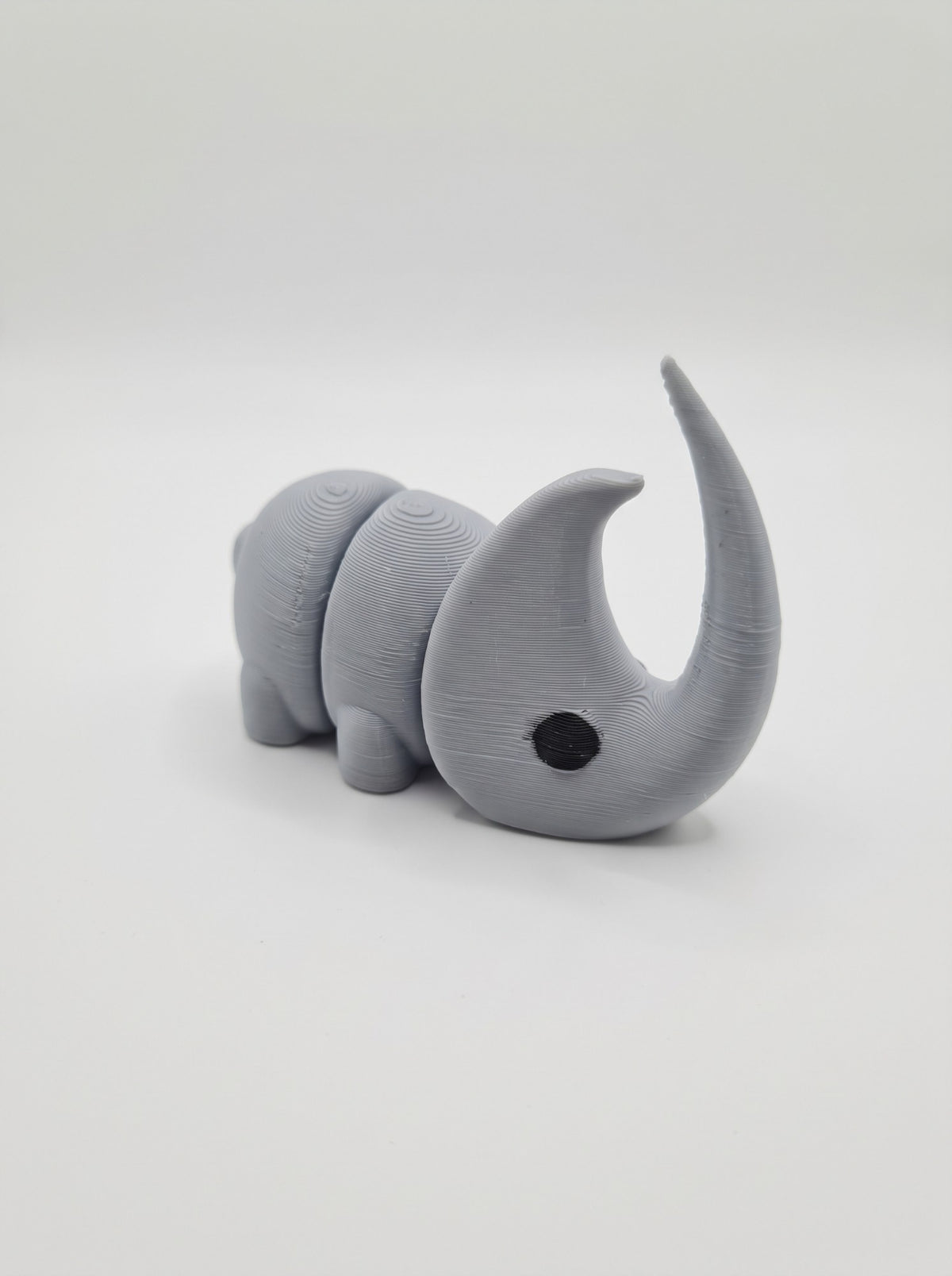 Rinoceronte articulado 3D gris