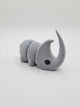Rinoceronte articulado 3D gris